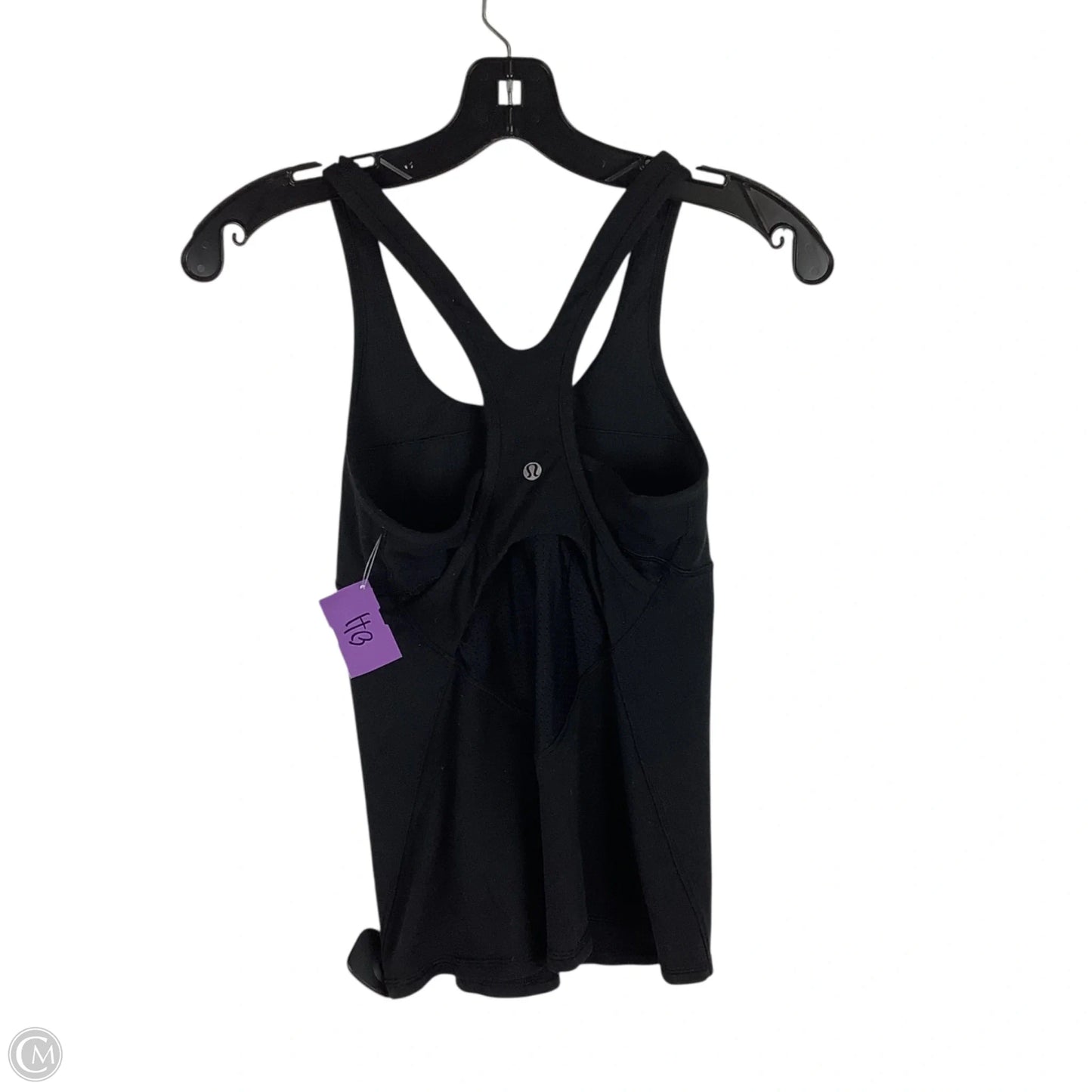 Athletic Tank Top By Lululemon In Black, Size: 4