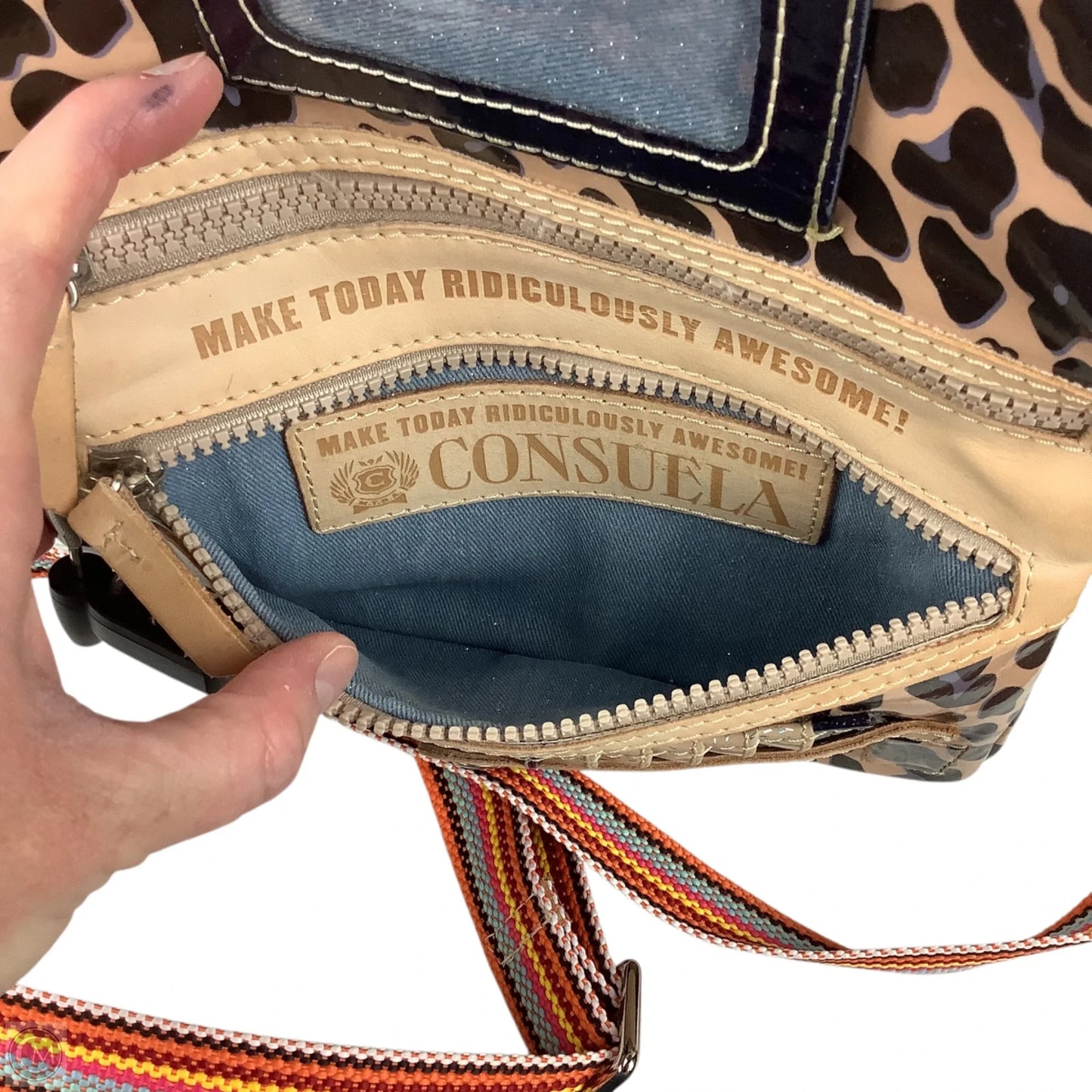 Crossbody Leather By Consuela, Size: Small