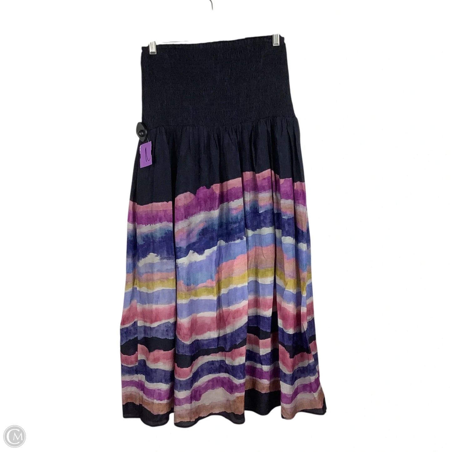 Skirt Maxi By Cmb In Blue & Purple, Size: S