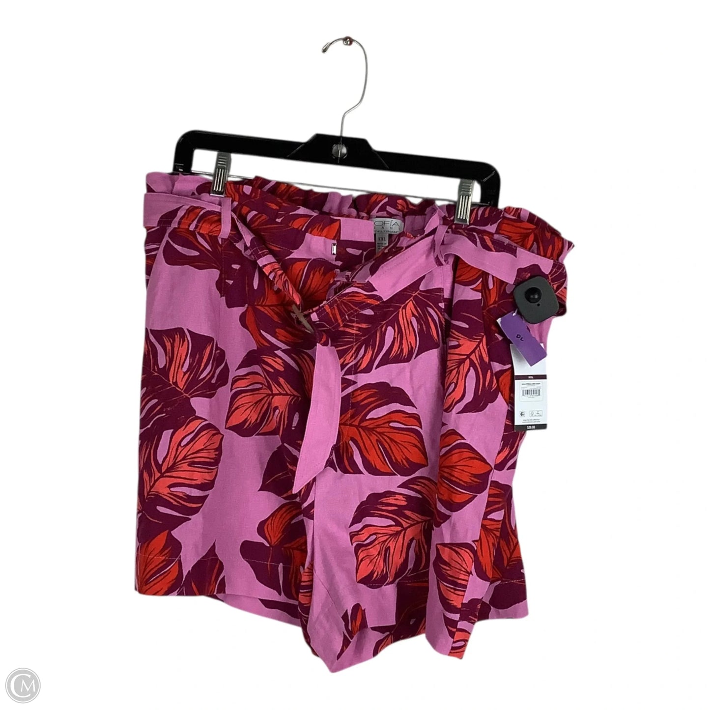 Shorts By Clothes Mentor In Purple, Size: Xxl