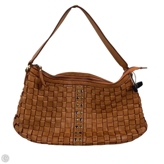 Handbag Leather By Cmc, Size: Medium