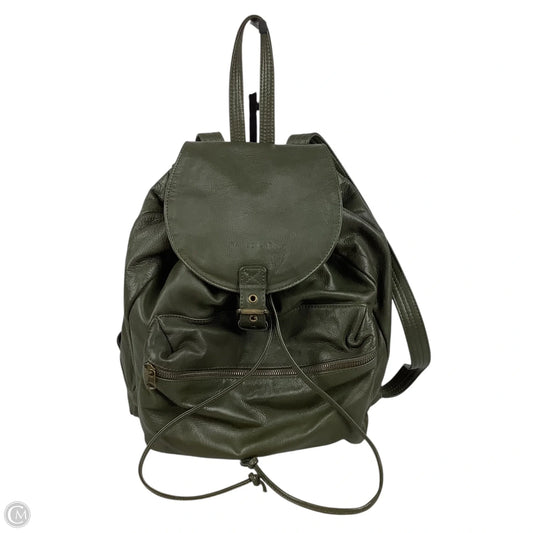 Backpack Leather By Cmc, Size: Large