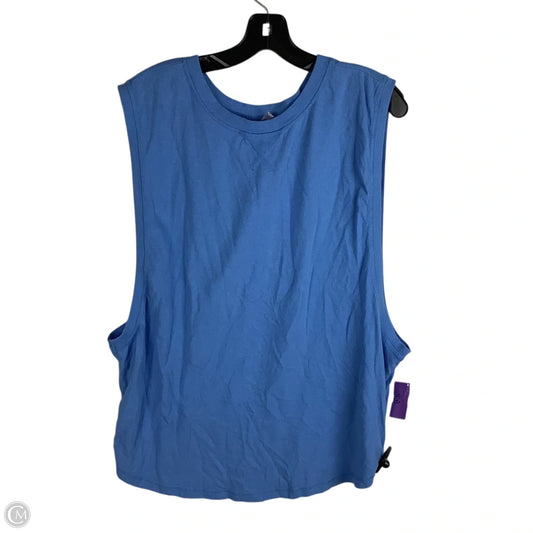 Athletic Tank Top By Free People In Blue, Size: L