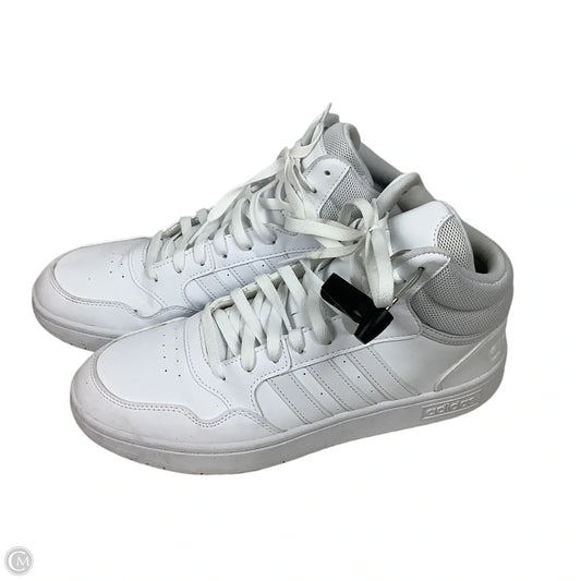 Shoes Athletic By Adidas In White, Size: 9.5