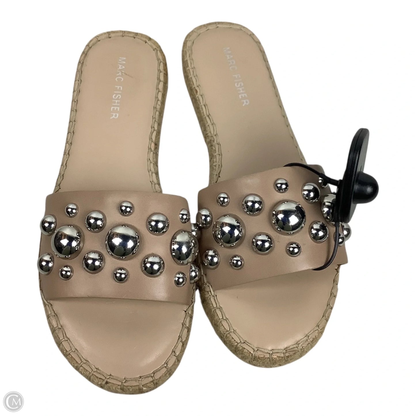 Sandals Flats By Mark Fisher In Tan, Size: 6.5