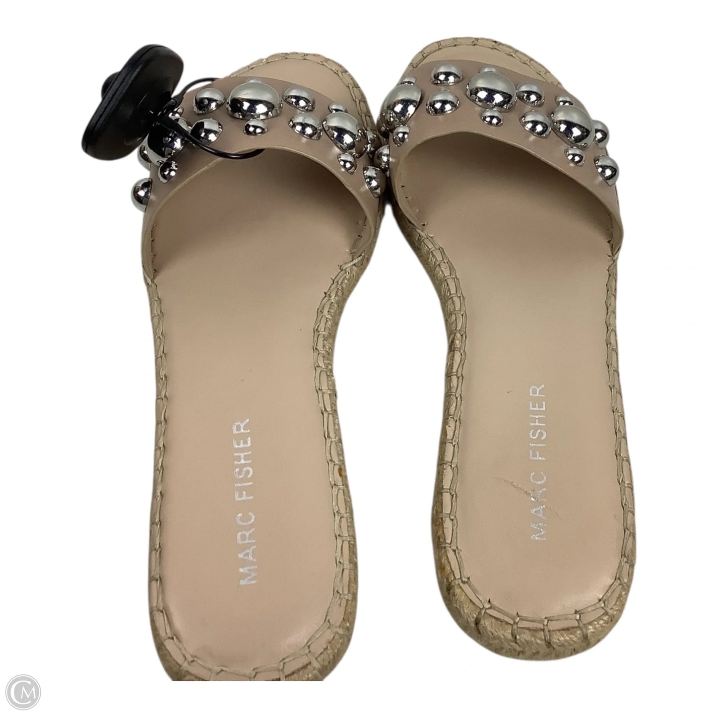 Sandals Flats By Mark Fisher In Tan, Size: 6.5