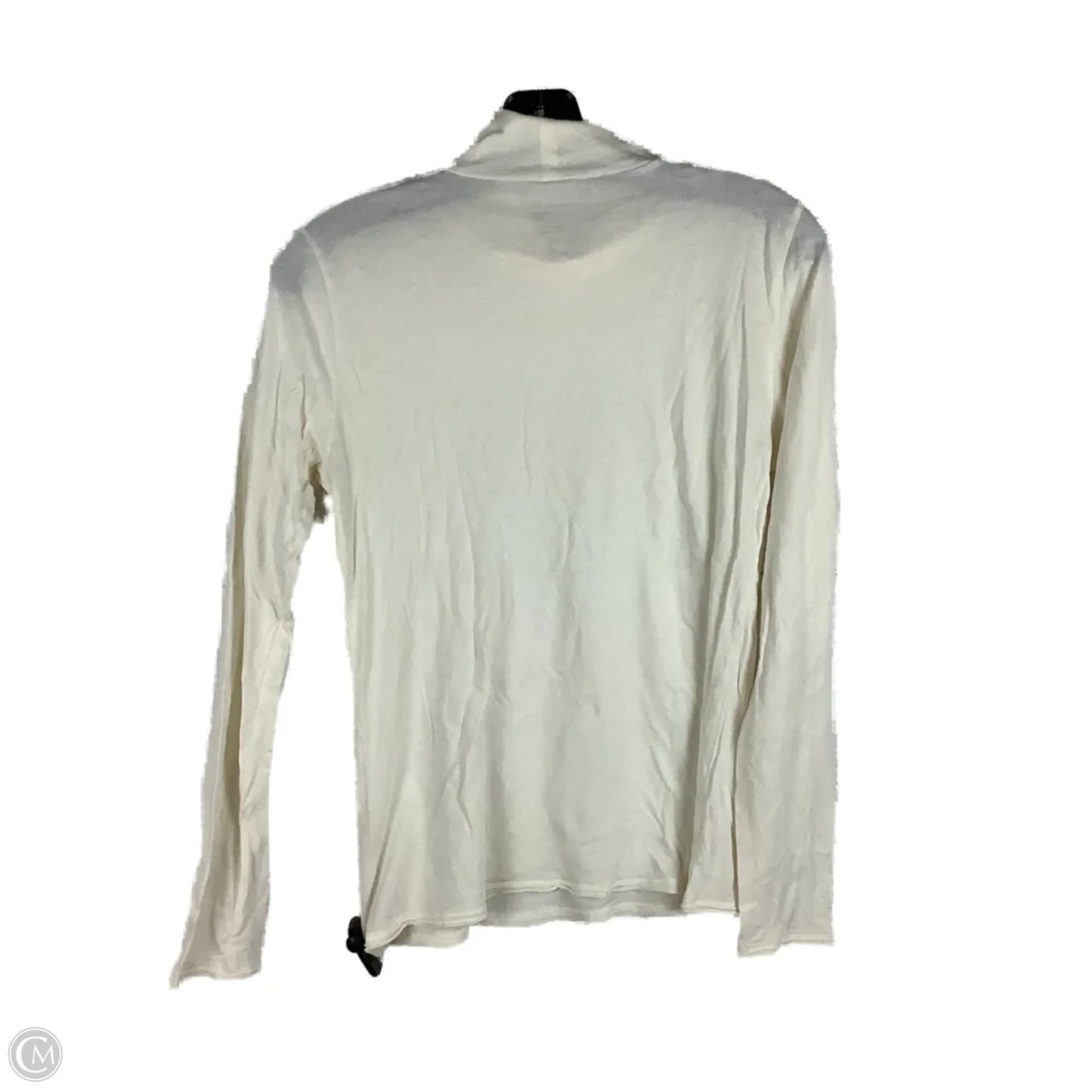 Top Long Sleeve By Anthropologie In Cream, Size: M