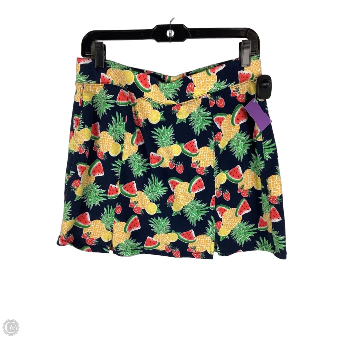 Skort By Crown And Ivy In Blue & Red, Size: M
