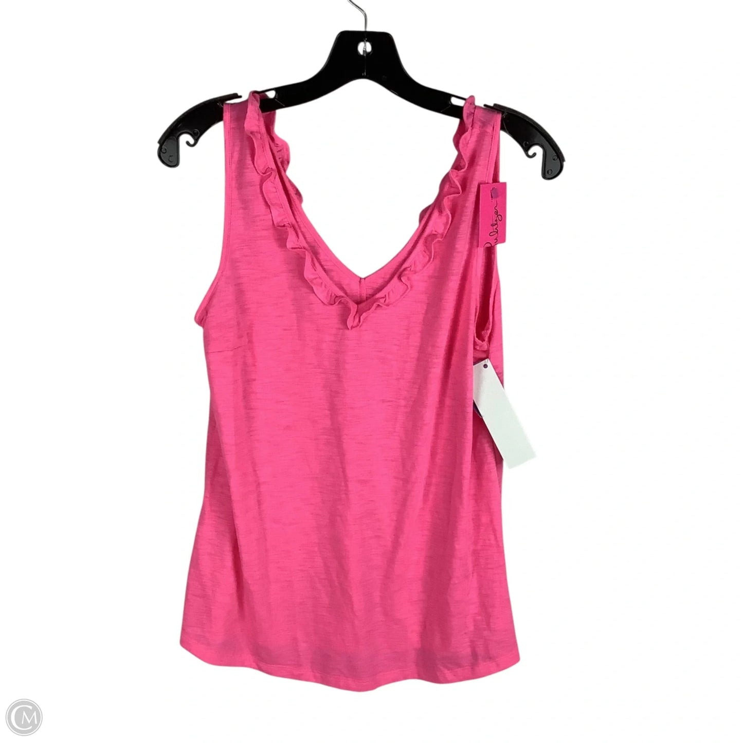 Top Sleeveless Designer By Lilly Pulitzer In Pink, Size: S