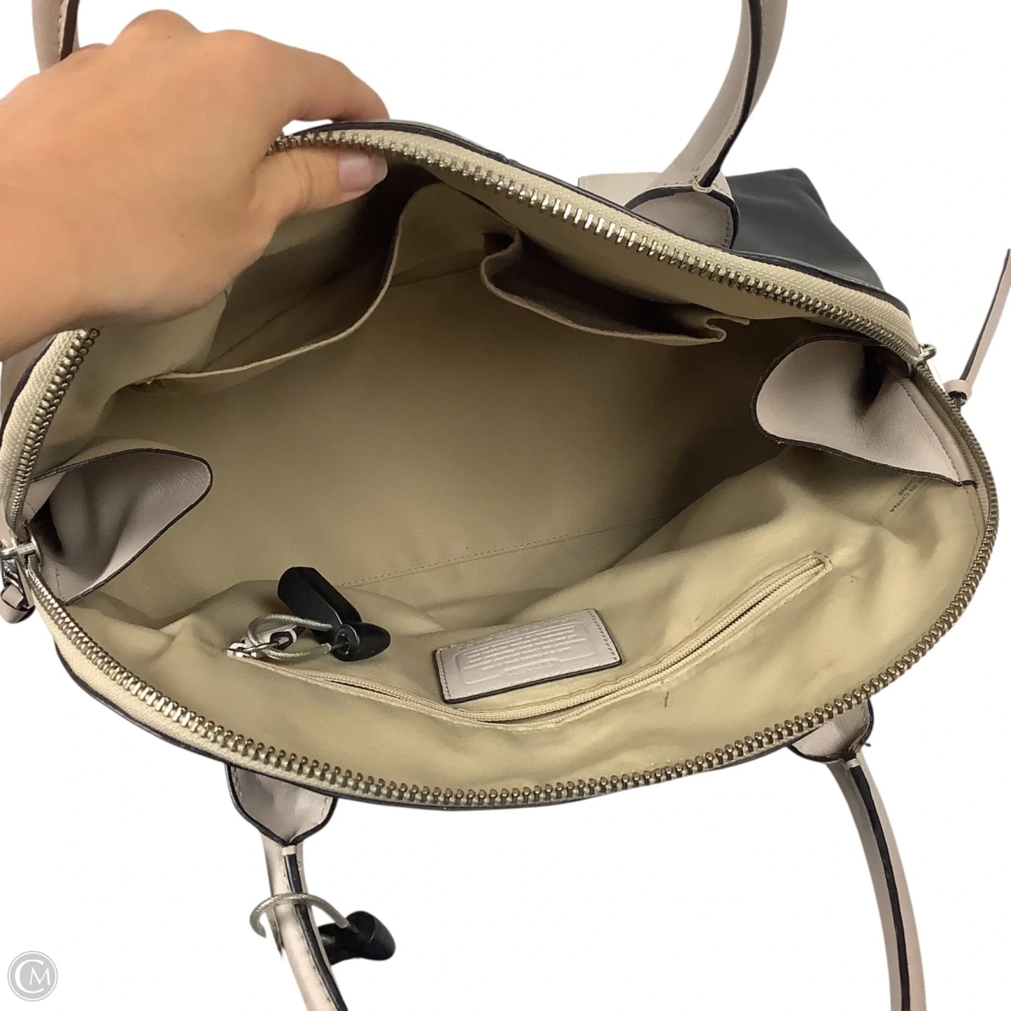 Handbag Designer By Coach, Size: Medium