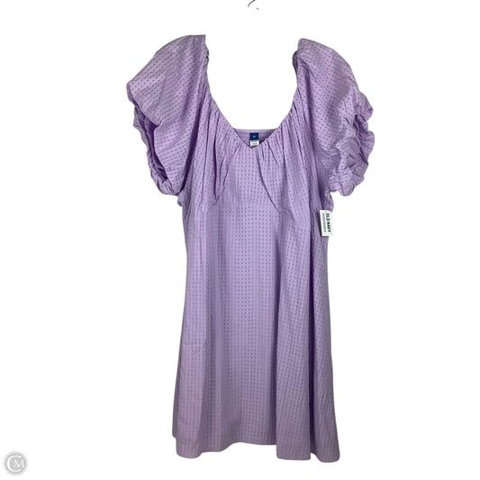 Dress Party Short By Old Navy In Purple, Size: 2x