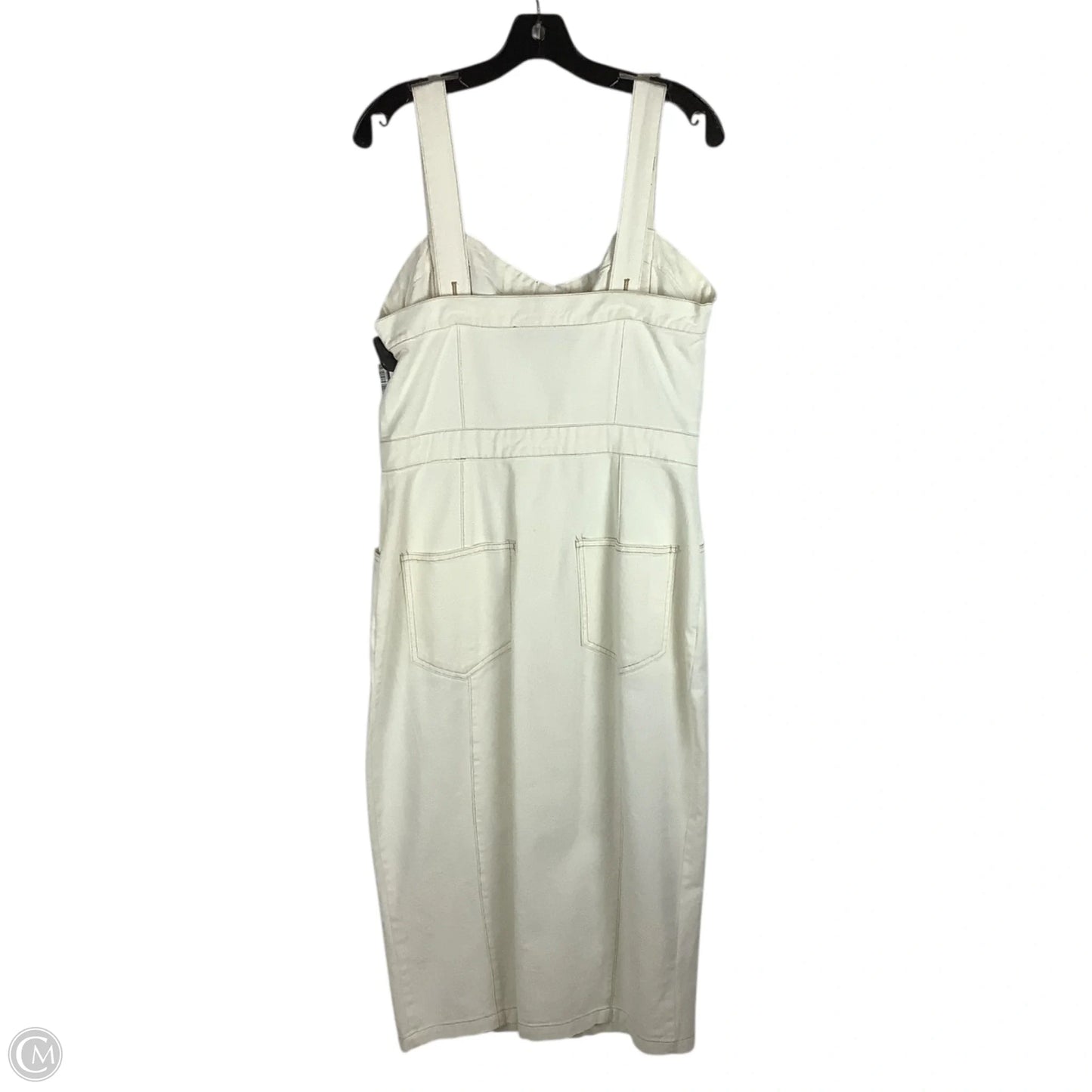 Dress Casual Maxi By Anna Grace In Cream, Size: L