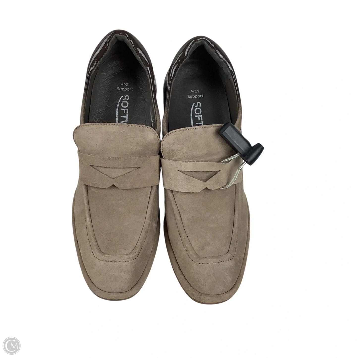 Shoes Heels Block By Clothes Mentor In Taupe, Size: 36.5