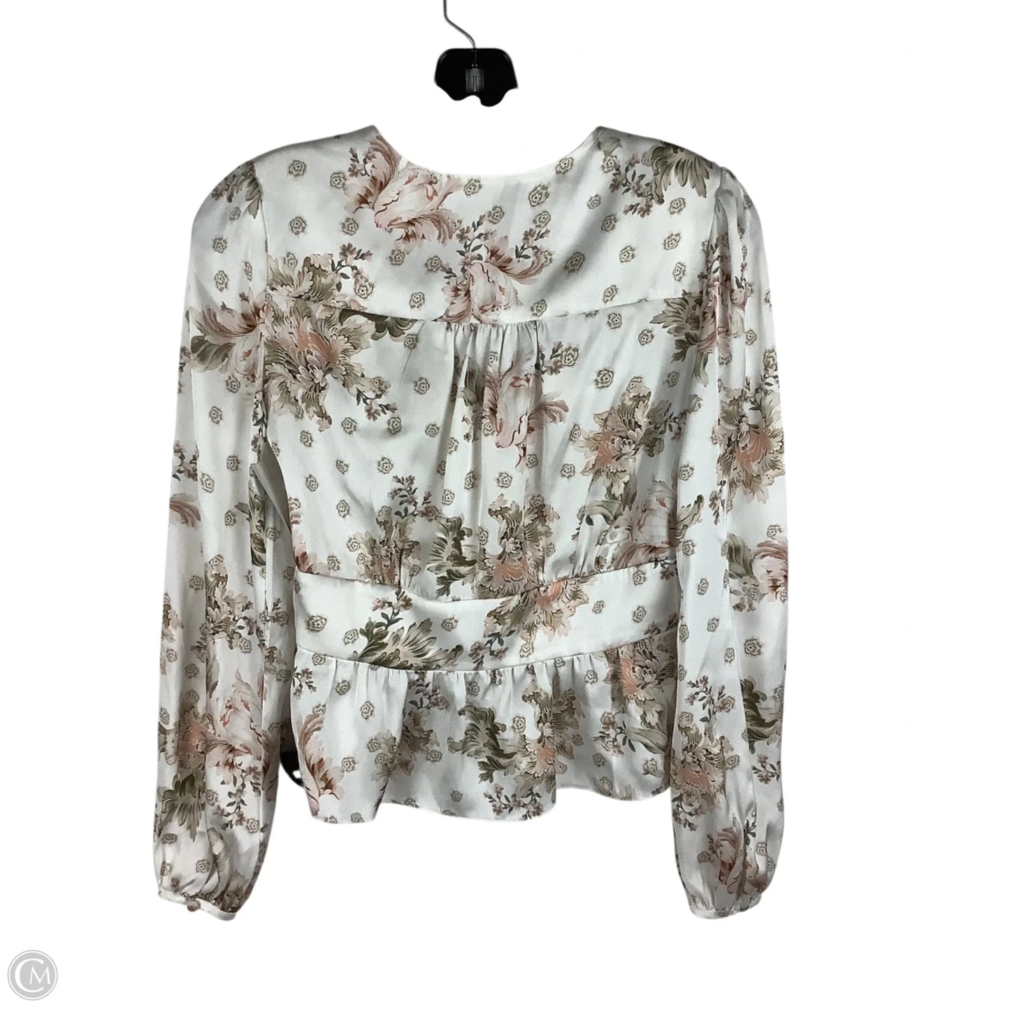Top Long Sleeve By Cmc In Floral Print, Size: Xs