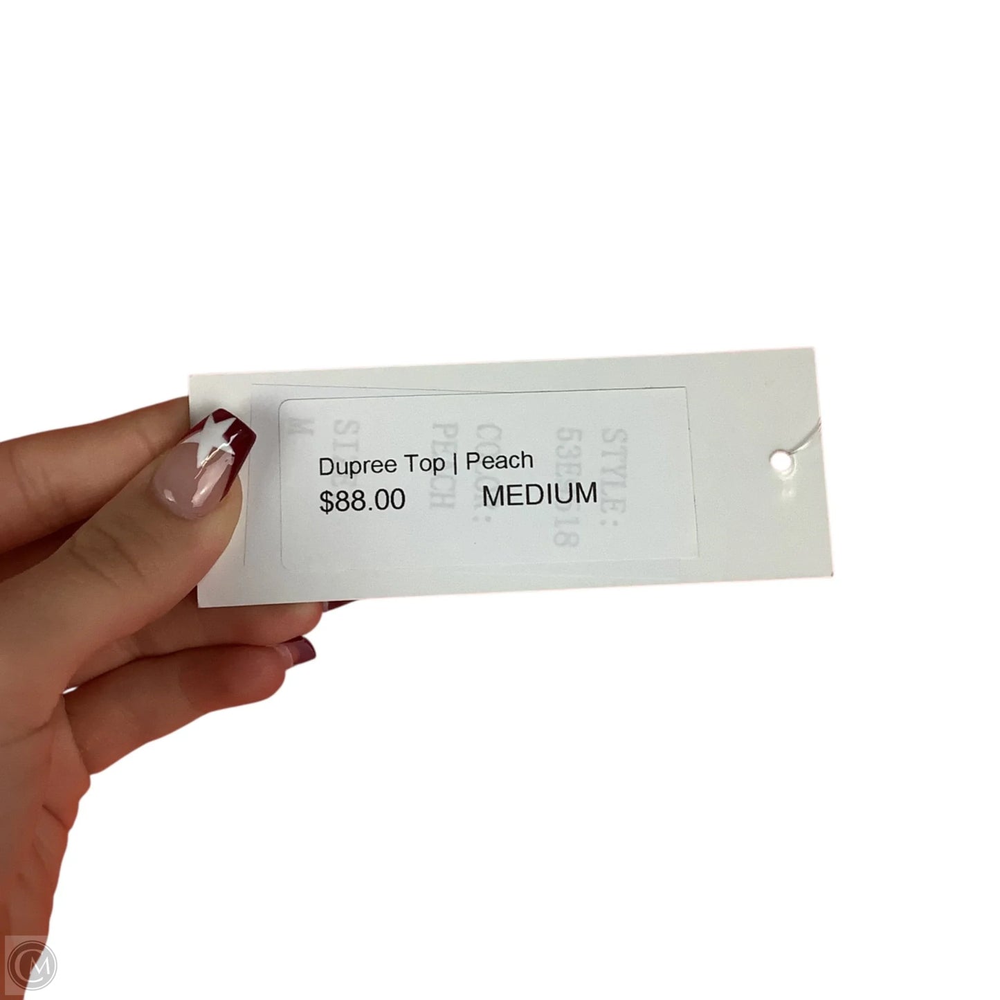 Top Long Sleeve By Jade In Orange, Size: M