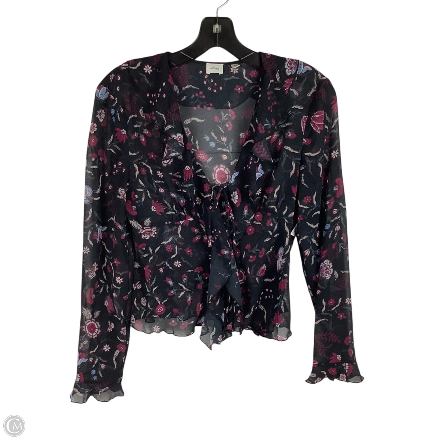 Top Long Sleeve By Wilfred In Purple, Size: Xs
