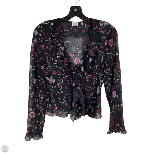 Top Long Sleeve By Wilfred In Purple, Size: Xs