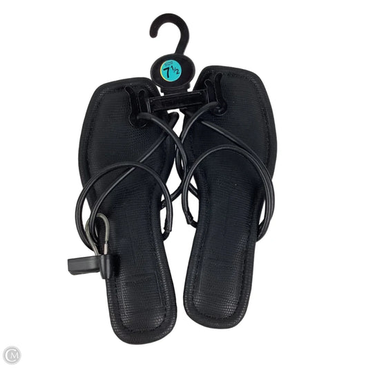 Sandals Flats By Dolce Vita In Black, Size: 7.5