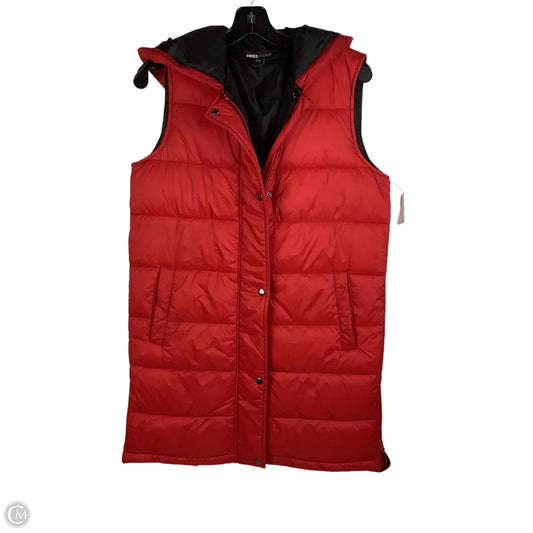Vest Puffer & Quilted By Clothes Mentor In Red, Size: S