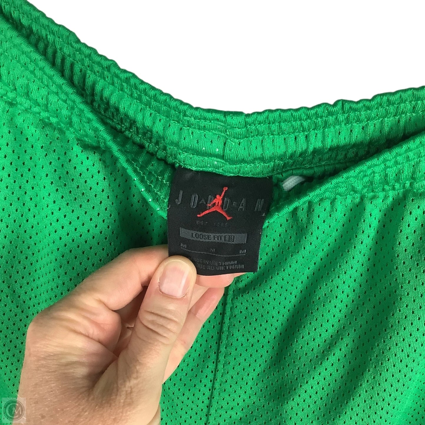 Shorts Athletic By Jordan In Green, Size: M