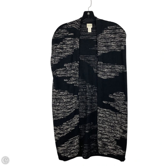 Vest Other By Chicos In Black & Cream, Size: S