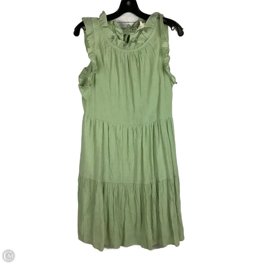 Dress Party Short By Clothes Mentor In Green, Size: Xl