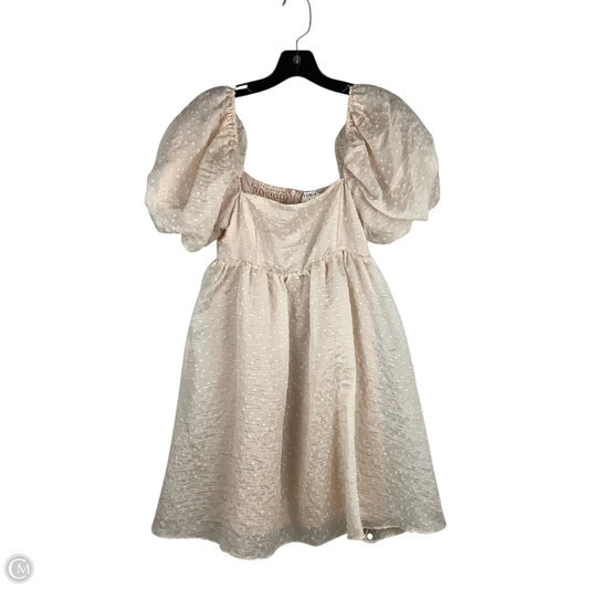 Dress Party Midi By Storia In Peach, Size: S
