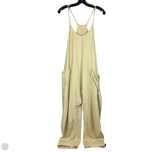 Jumpsuit By Free People In Yellow, Size: Xs