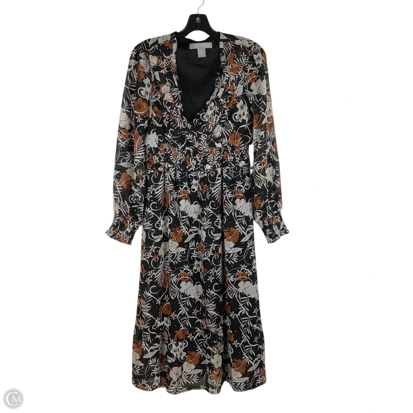 Dress Casual Maxi By Clothes Mentor In Black, Size: M