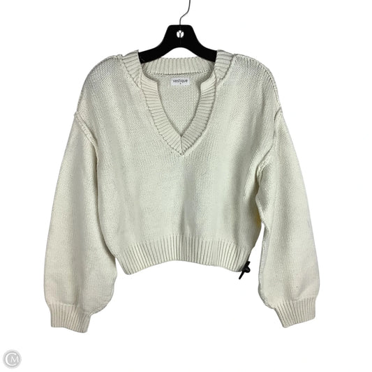 Sweater By Vestique In Cream, Size: S