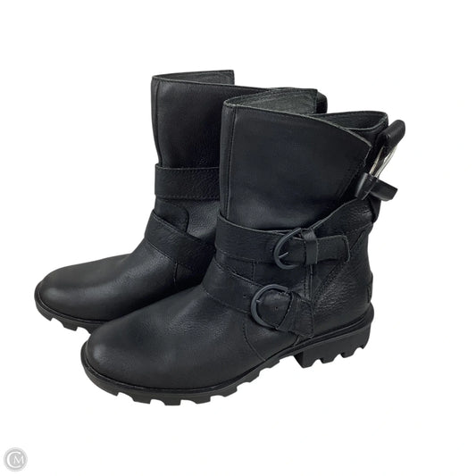 Boots Ankle Heels By Sorel In Black, Size: 9