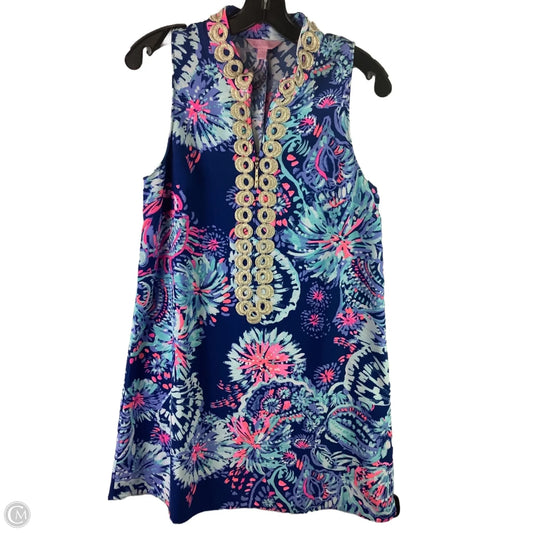 Dress Designer By Lilly Pulitzer In Navy, Size: 4