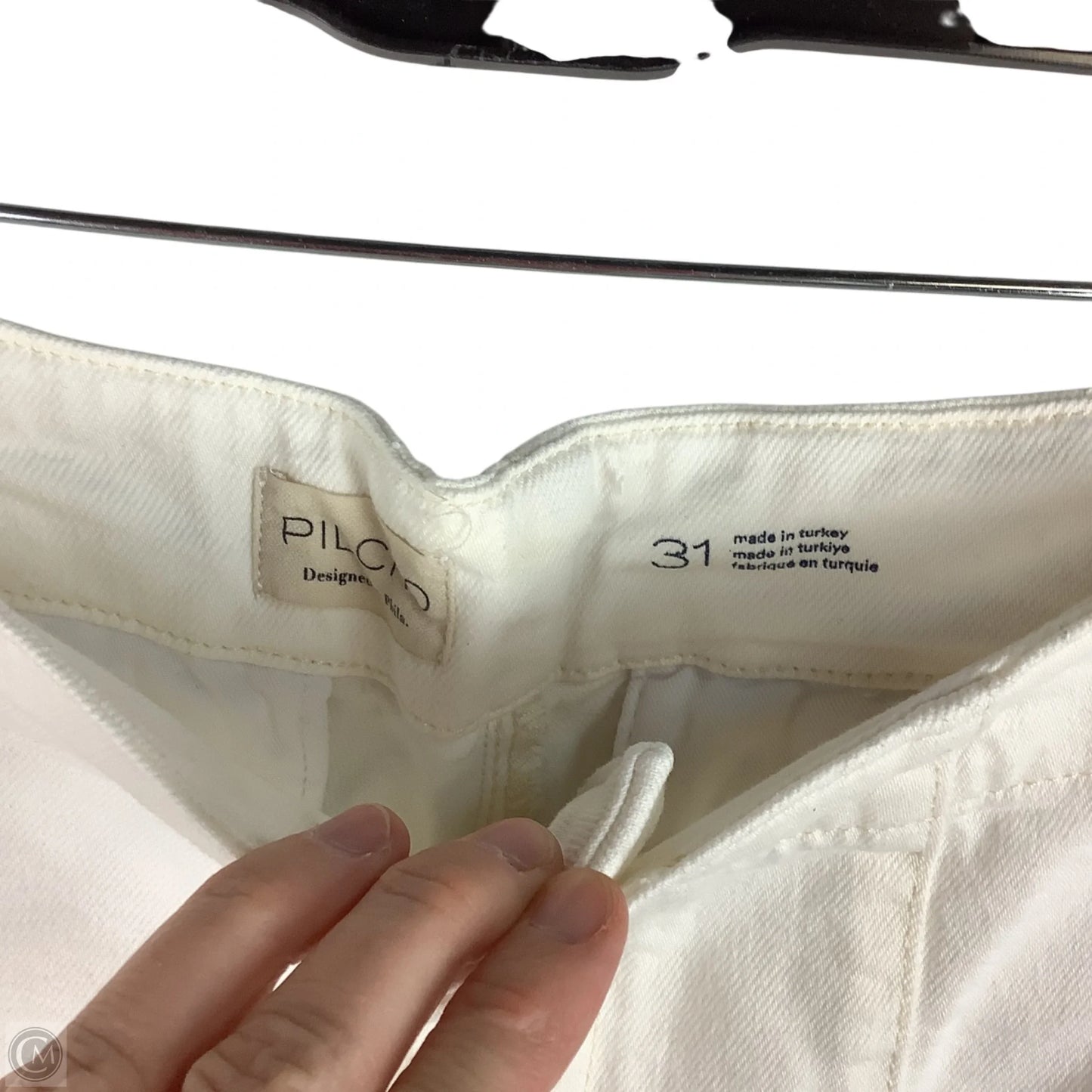Pants Wide Leg By Pilcro In White, Size: 12 (31)
