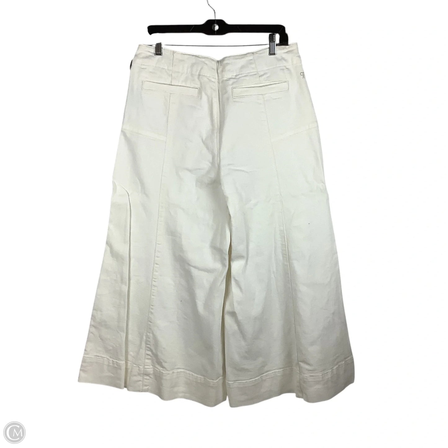 Pants Wide Leg By Pilcro In White, Size: 12 (31)
