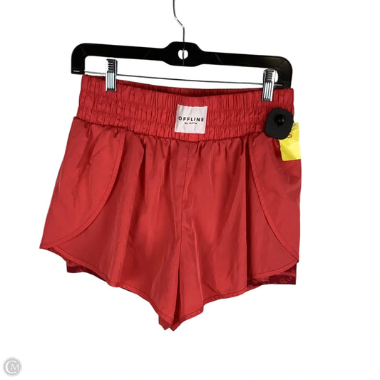 Athletic Shorts By Aerie In Coral, Size: L