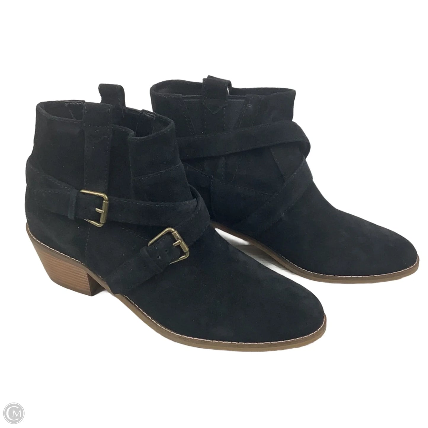 Boots Ankle Heels By Cole-haan In Black, Size: 8