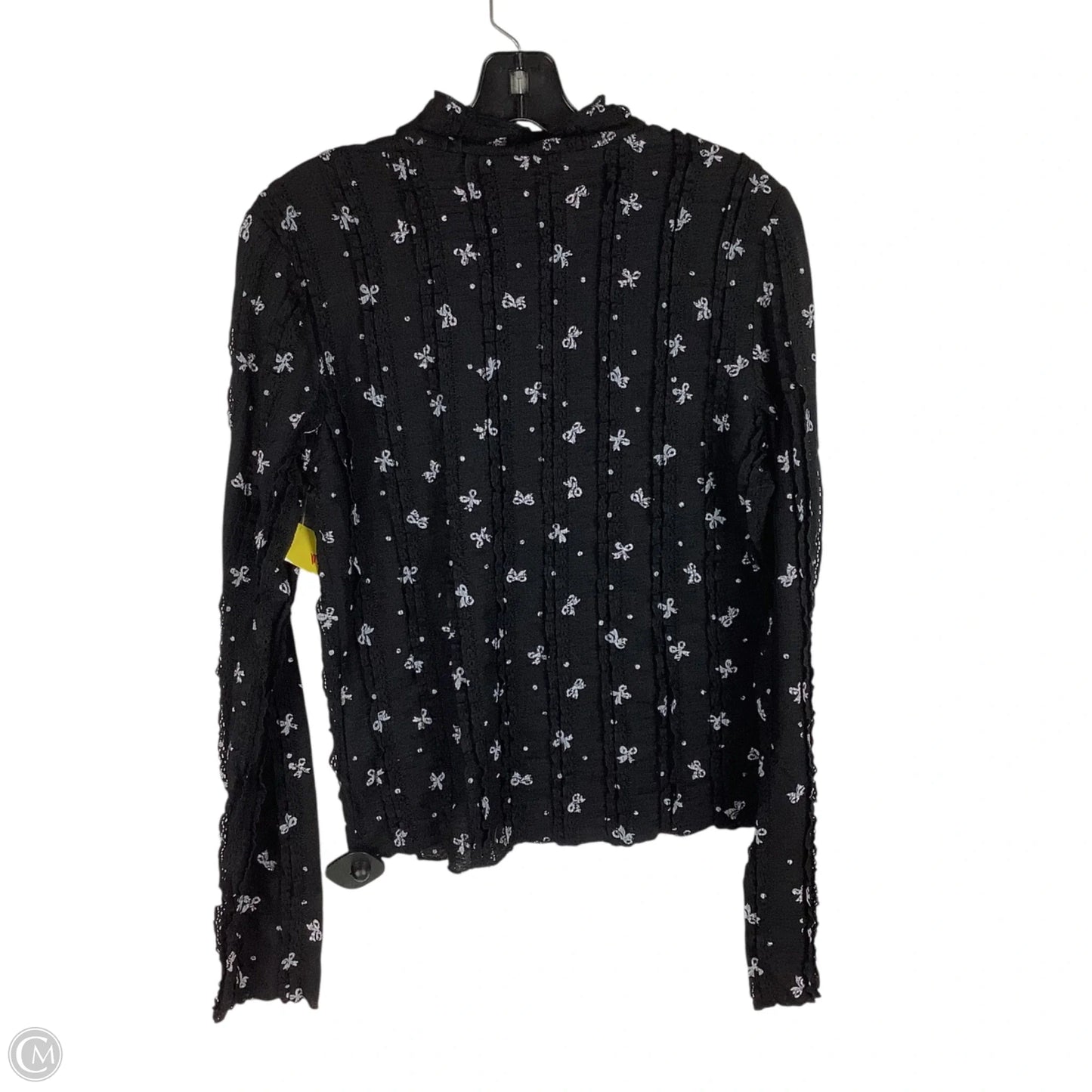 Top Long Sleeve By Umgee In Black, Size: L