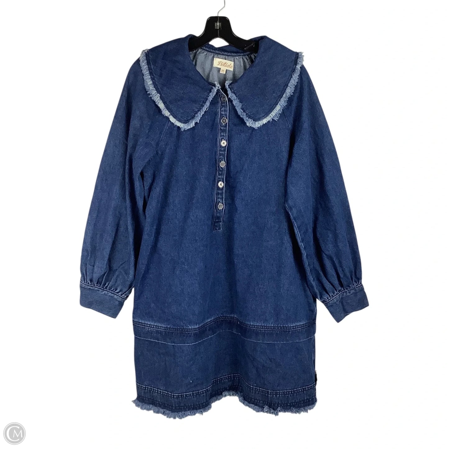 Dress Party Short By Listicle In Blue Denim, Size: M