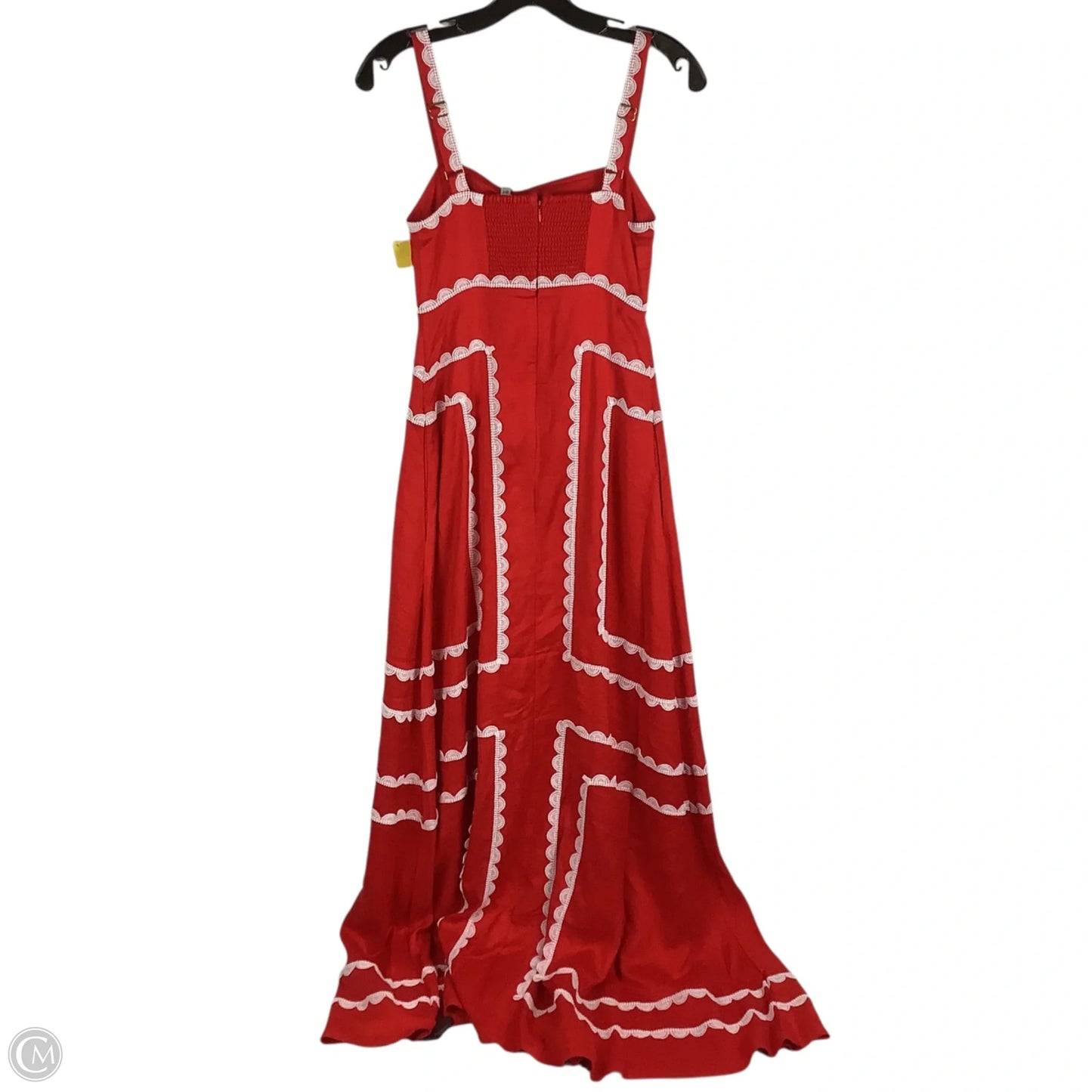 Dress Party Long By Anthropologie In Red, Size: Xsp