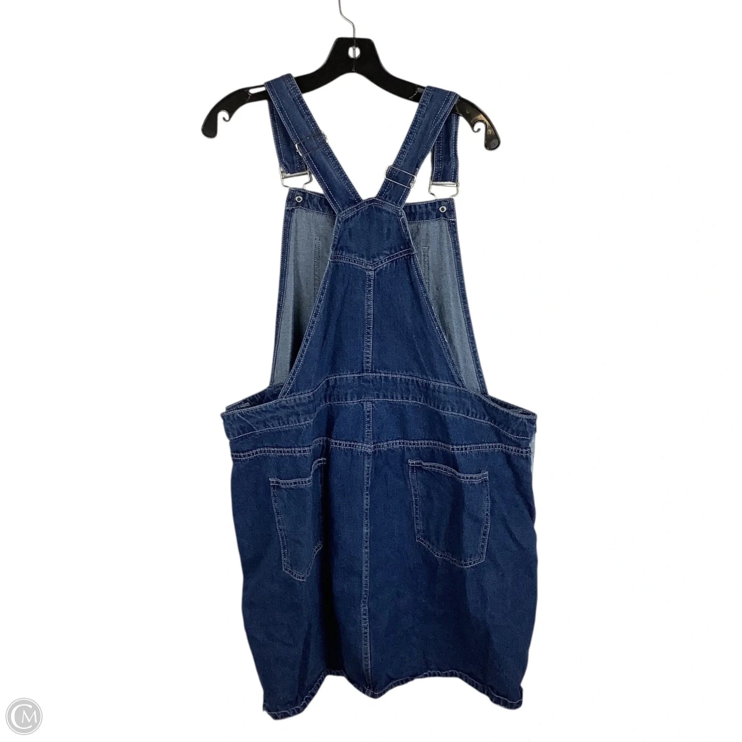 Dress Party Short By Forever 21 In Blue Denim, Size: 3x