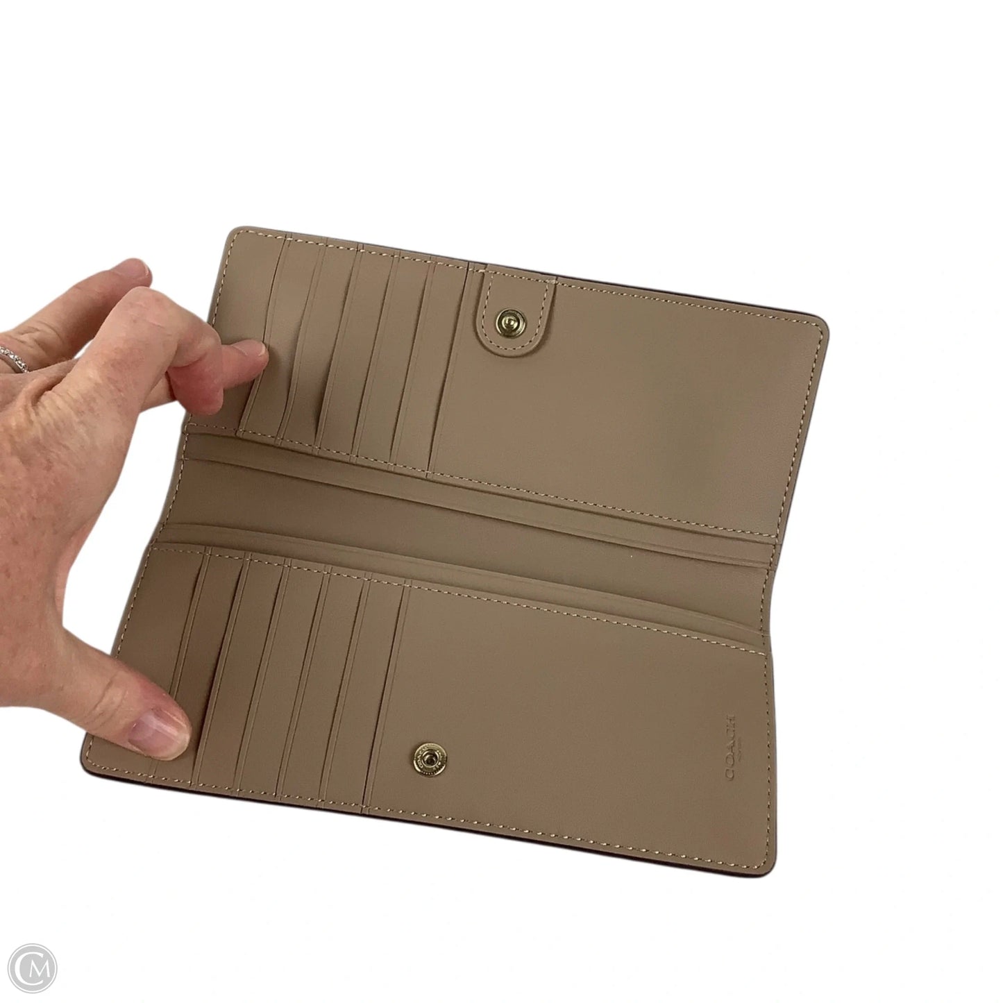 Wallet Designer By Coach, Size: Medium