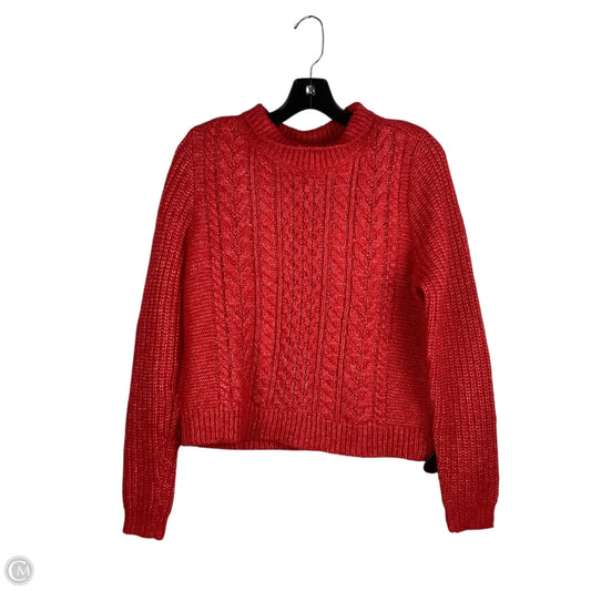 Sweater By Loft In Red, Size: S