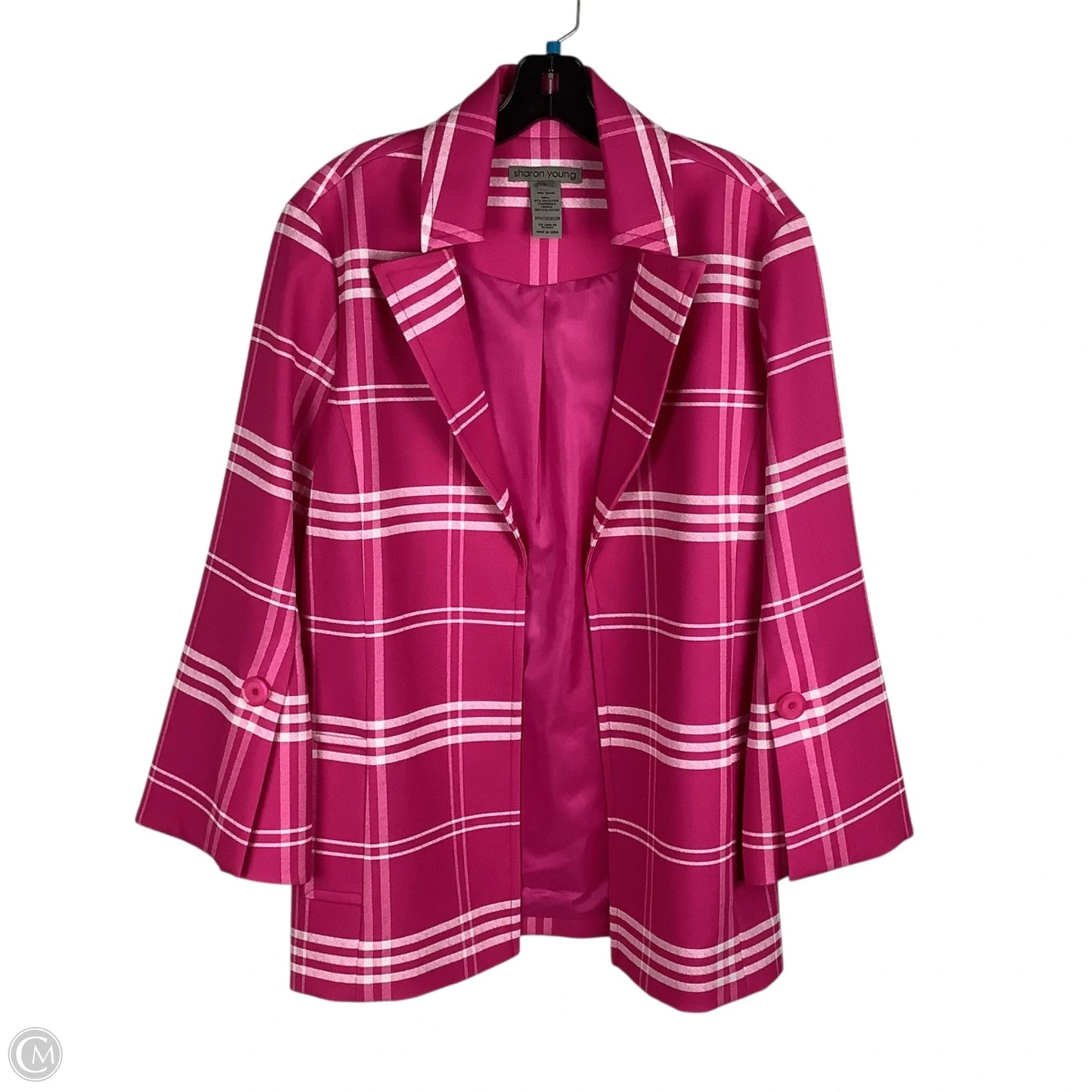 Coat By Sharon Young In Pink, Size: L