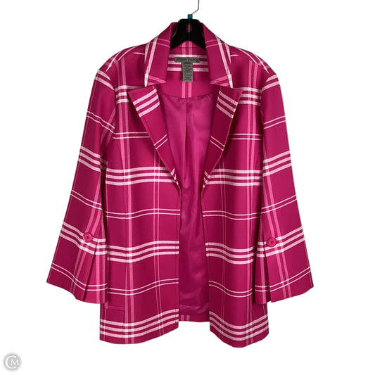 Coat By Sharon Young In Pink, Size: L