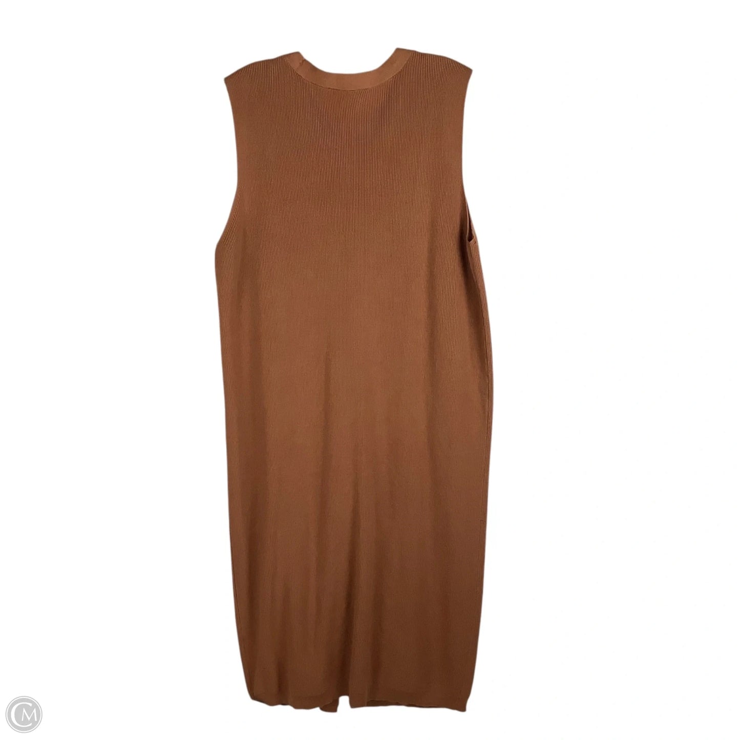 Dress Sweater By Cyrus In Brown, Size: Xl