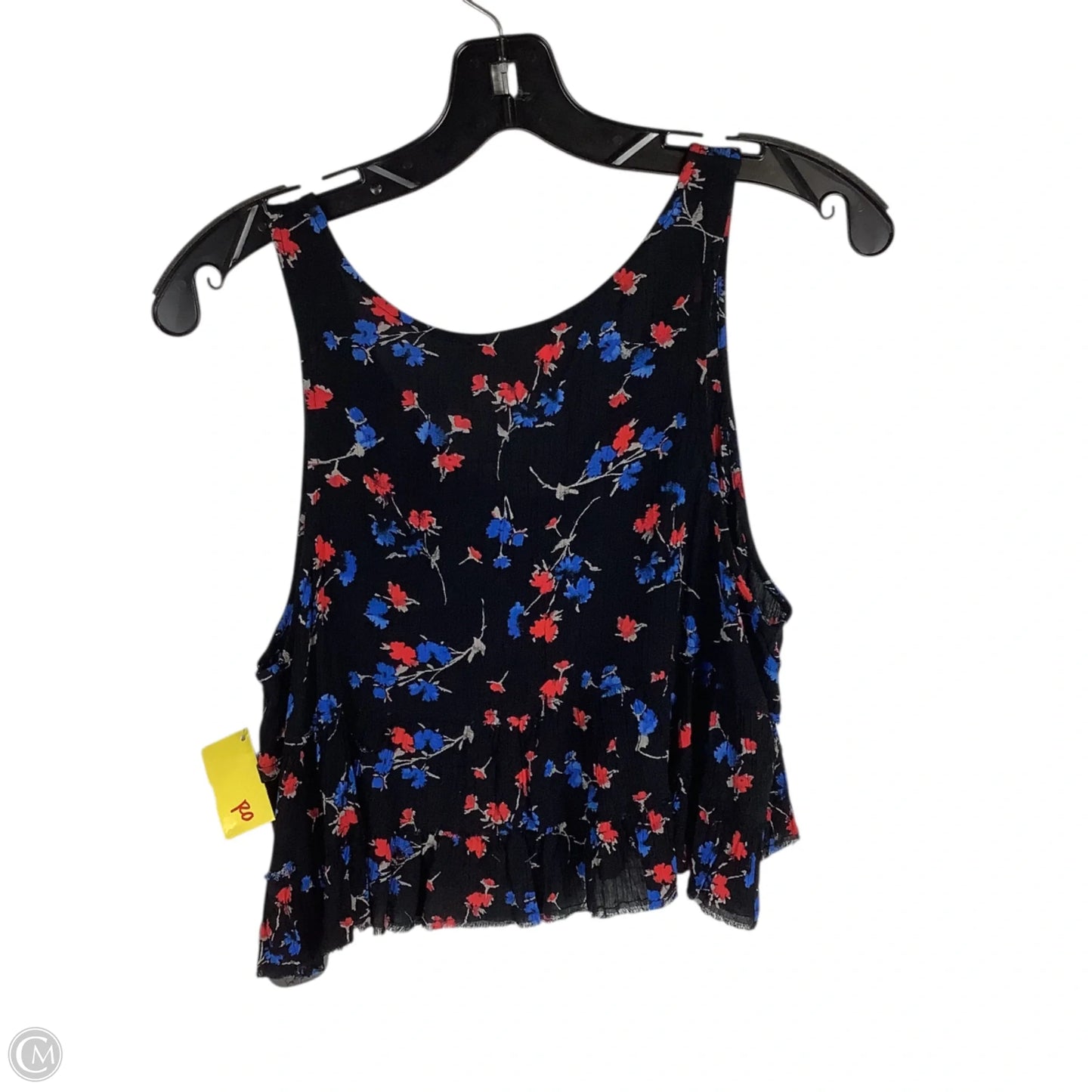 Top Sleeveless By Free People In Black & Red, Size: Xs