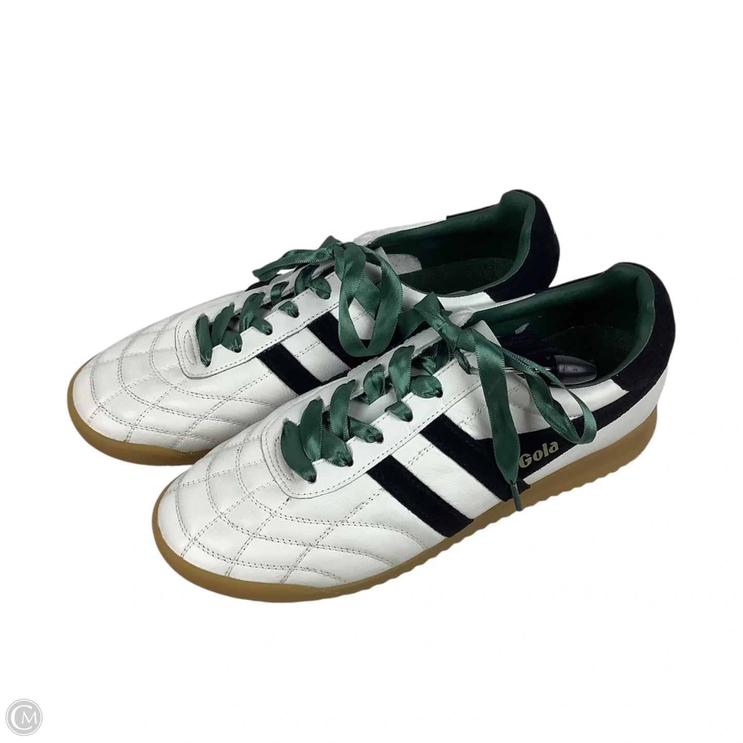 Shoes Sneakers By Anthropologie GOLA In Green & White, Size: 9