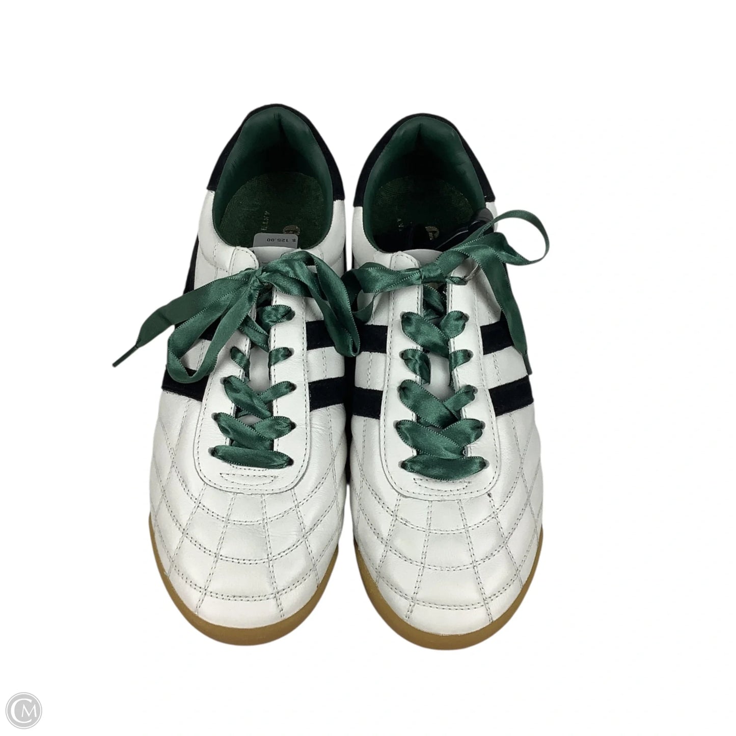 Shoes Sneakers By Anthropologie GOLA In Green & White, Size: 9