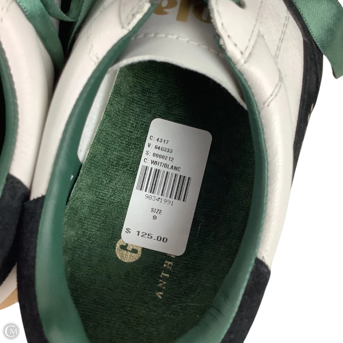 Shoes Sneakers By Anthropologie GOLA In Green & White, Size: 9