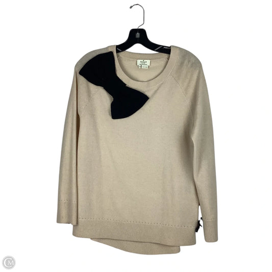 Sweater Designer By Kate Spade In Tan, Size: Xs